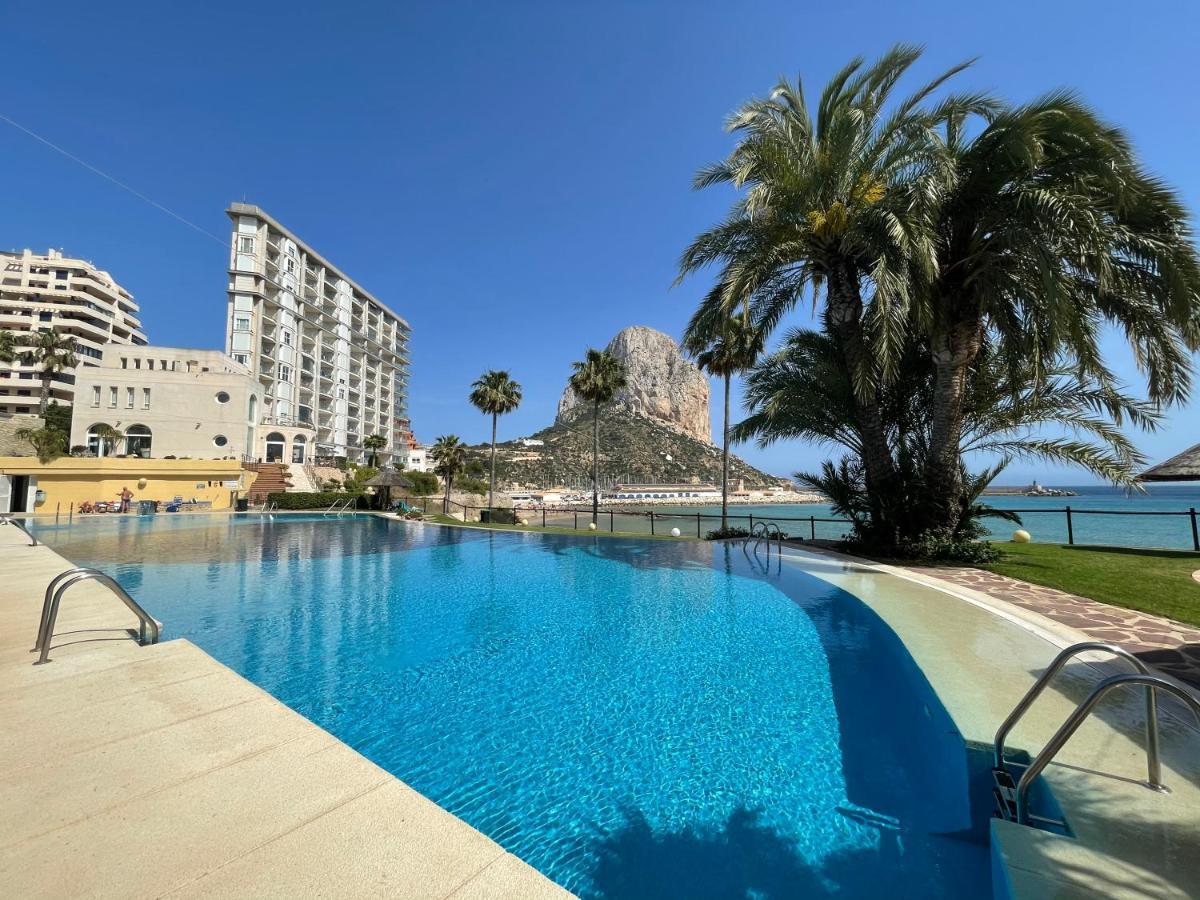 Clp- Primera Linea Vistas Piscina Y Parking Кальпе Экстерьер фото