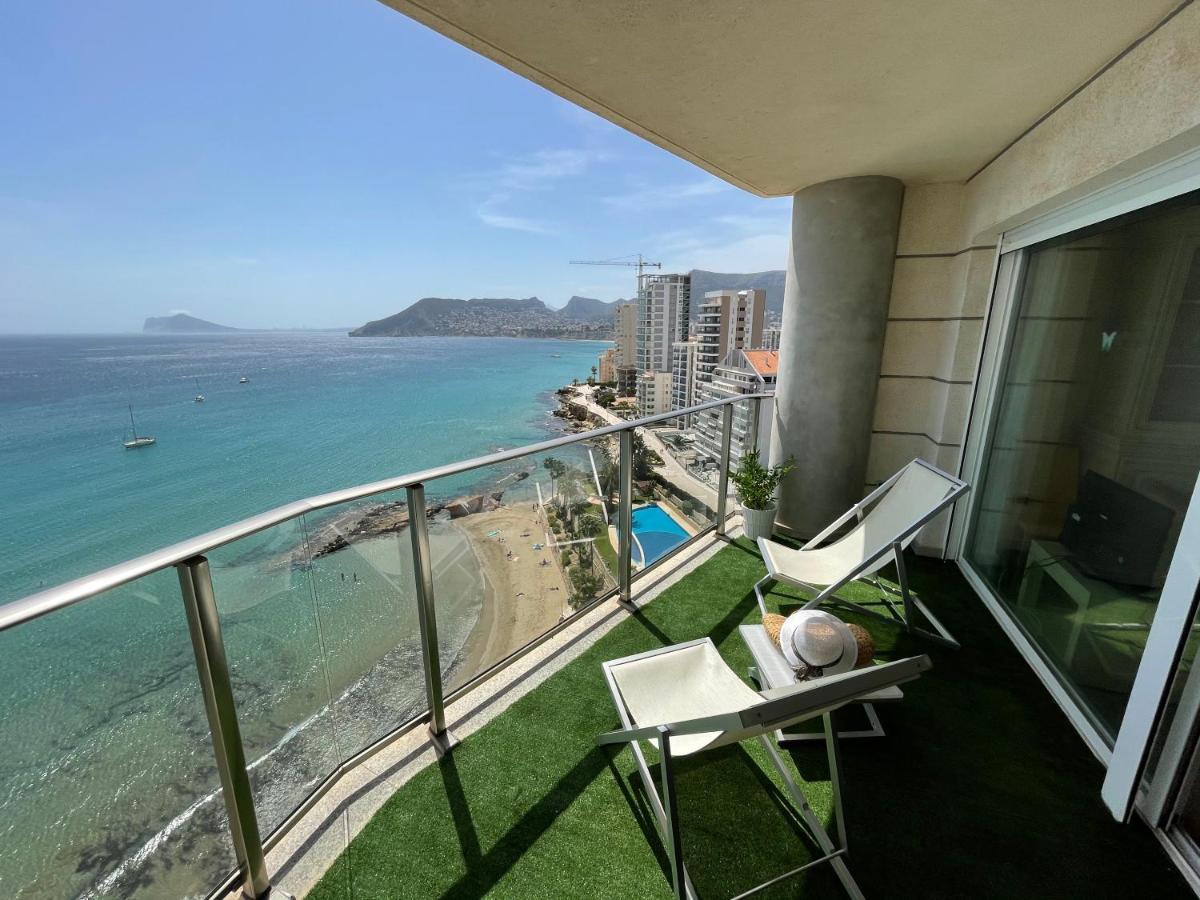 Clp- Primera Linea Vistas Piscina Y Parking Кальпе Экстерьер фото
