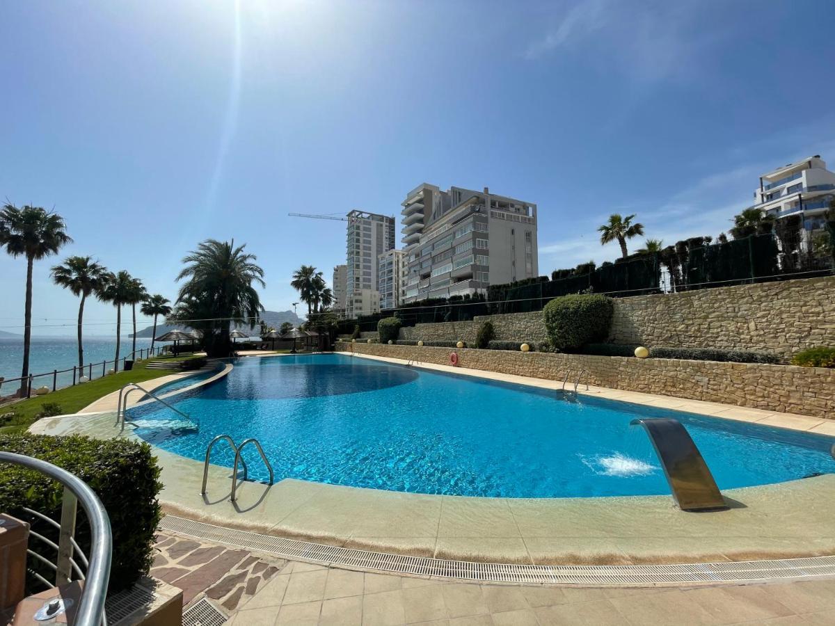 Clp- Primera Linea Vistas Piscina Y Parking Кальпе Экстерьер фото