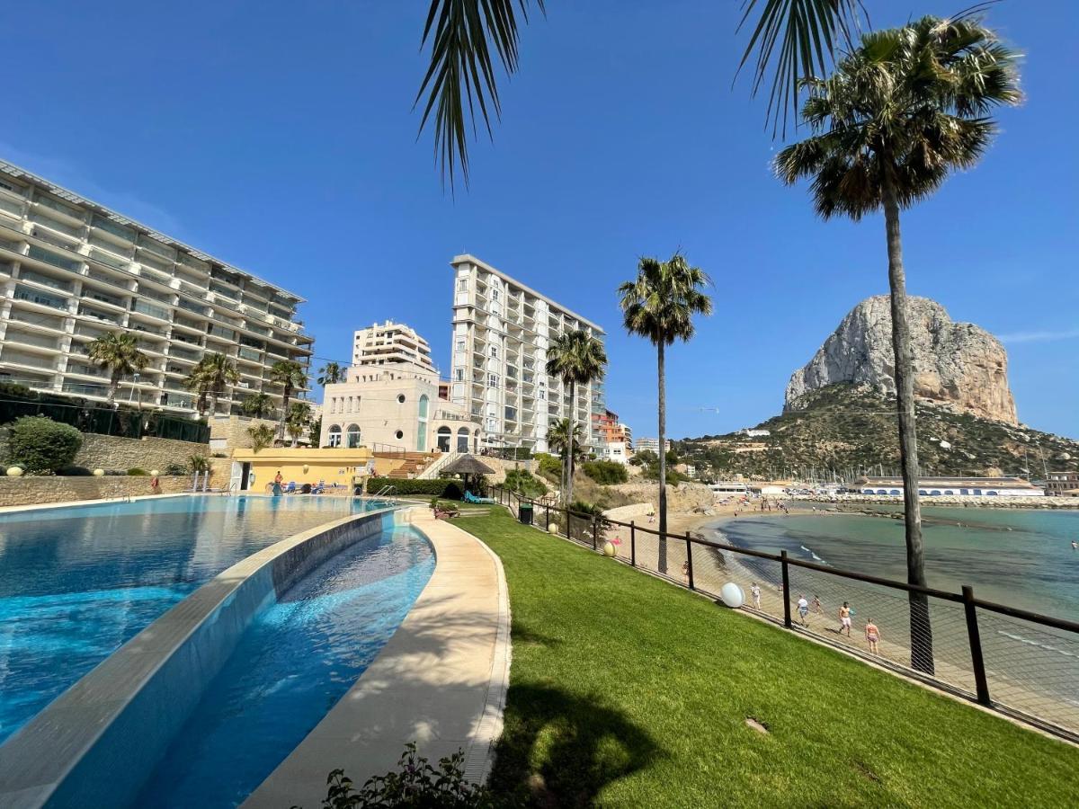 Clp- Primera Linea Vistas Piscina Y Parking Кальпе Экстерьер фото